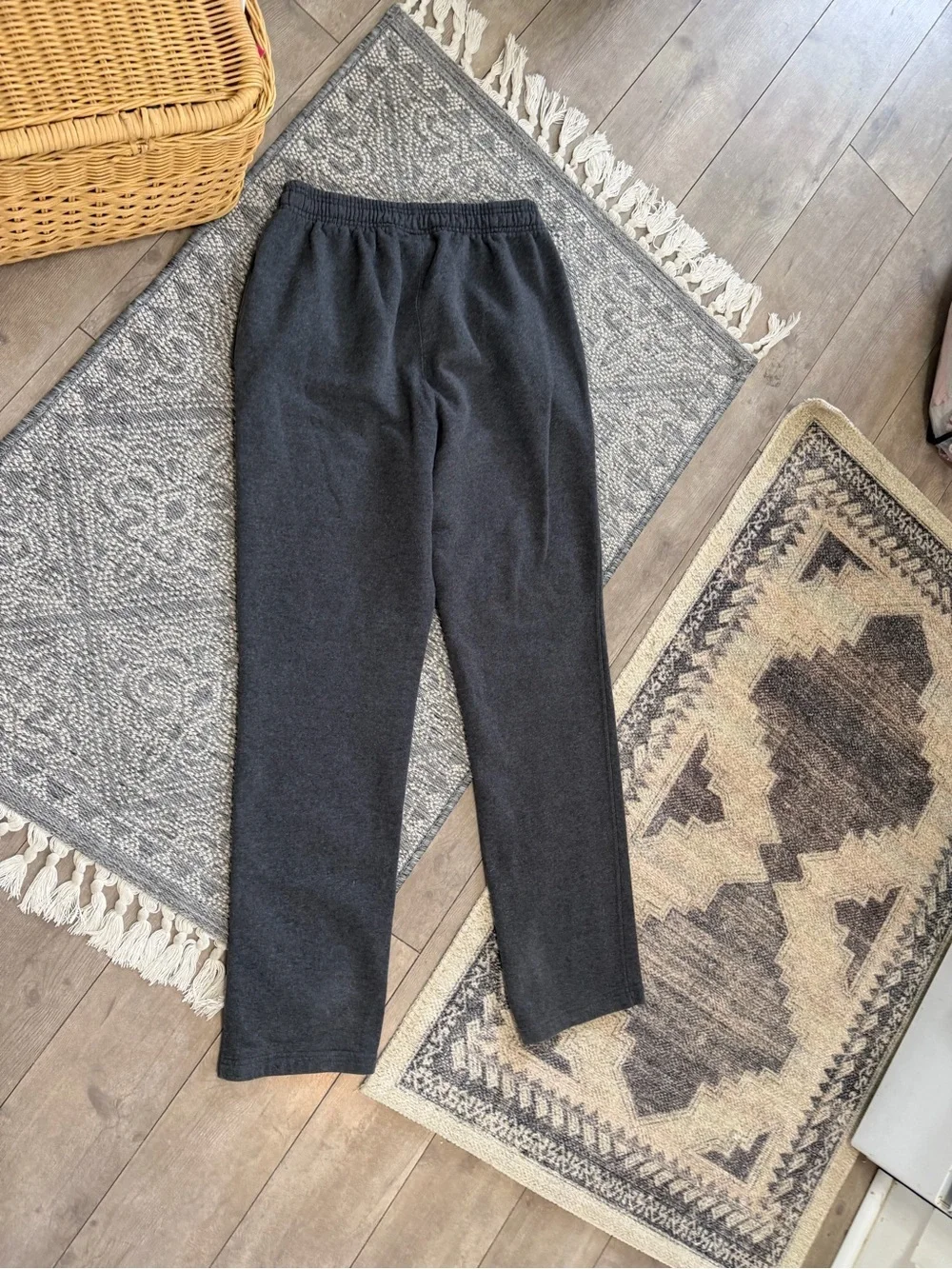 Champion Men's Dark Charcoal Heather Jogger Sweatpants Size Medium